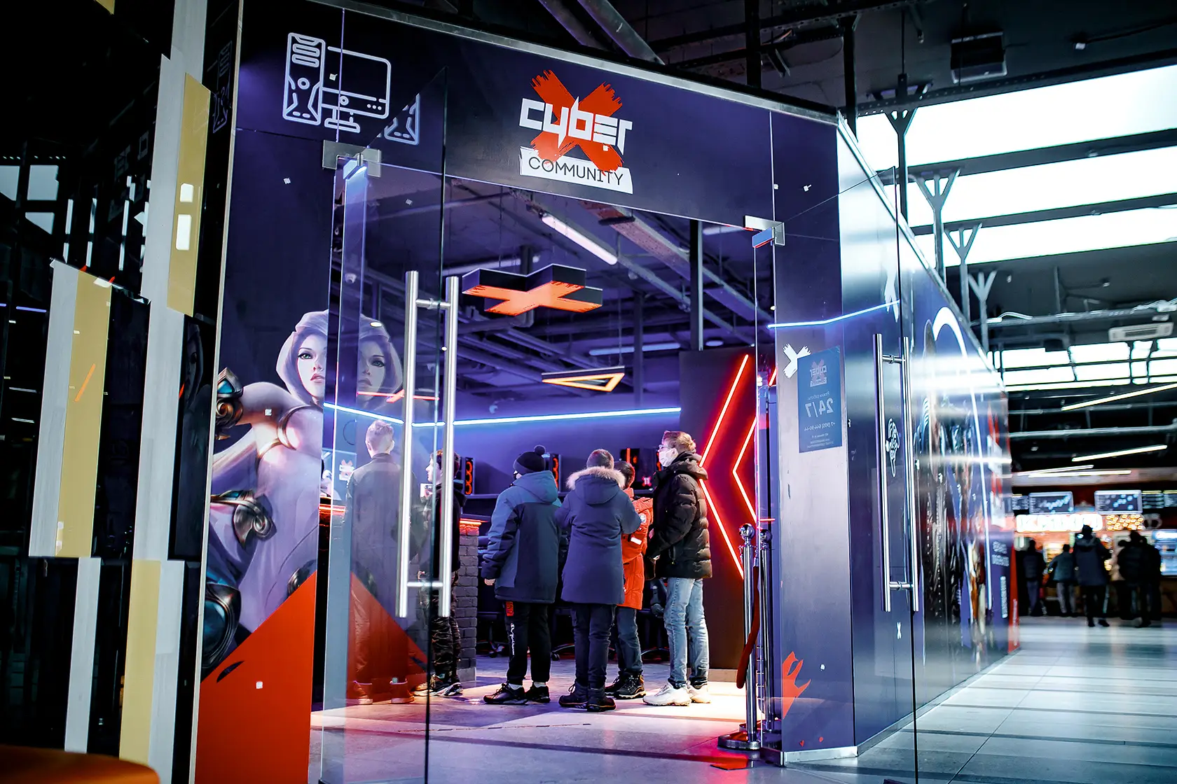 Изображение клуба CyberX Воронеж ТРЦ Левый Берег № 1