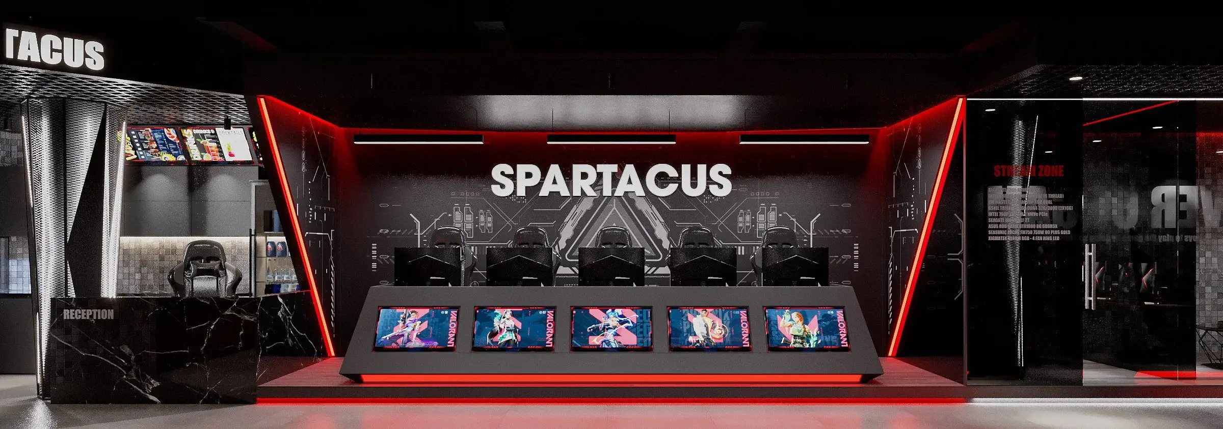 Изображение клуба Spartacus Gaming 79 phố Huế № 2