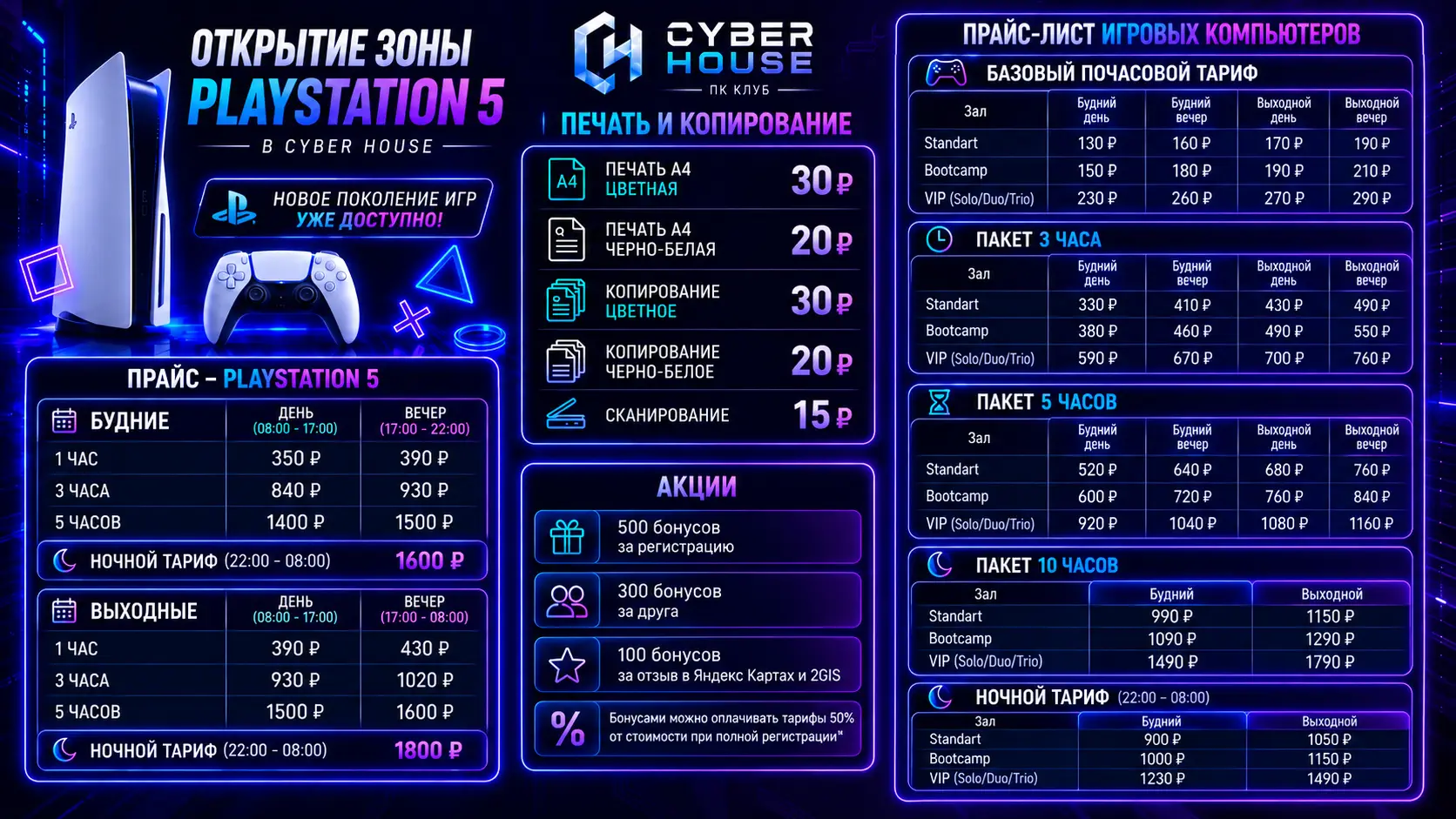 Изображение клуба Cyber House № 10